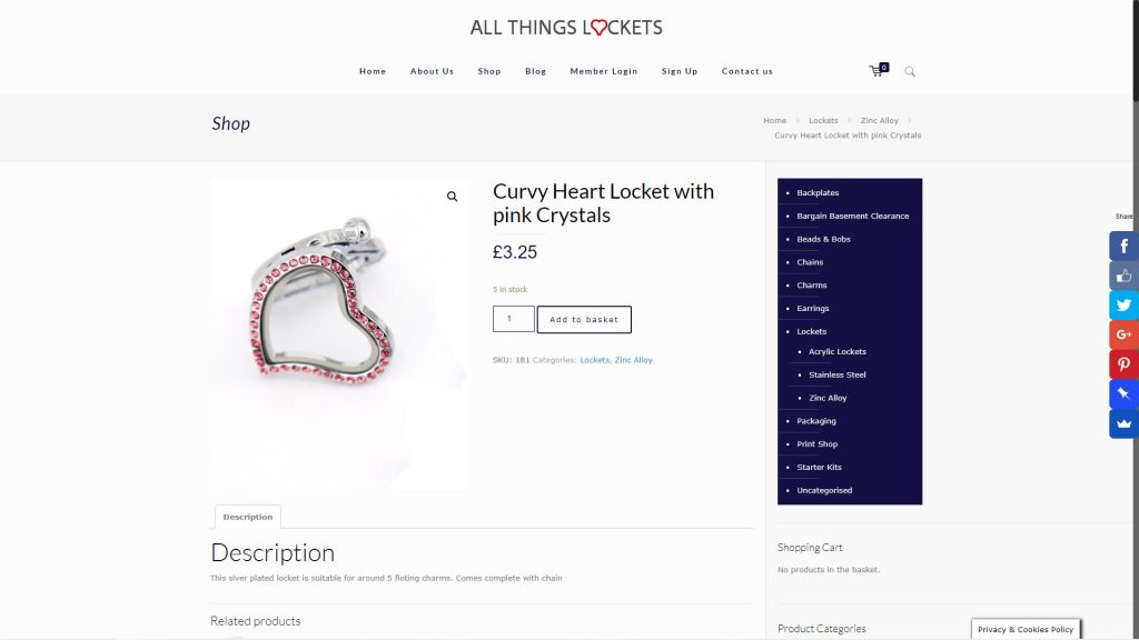 Jewellery Web Design